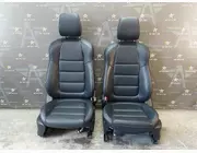 Б/у сиденья передние (кожа перфорированная, электро, память) для Mazda CX-5